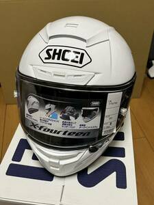 SHOEI X-Fourteen ホワイト Mサイズ