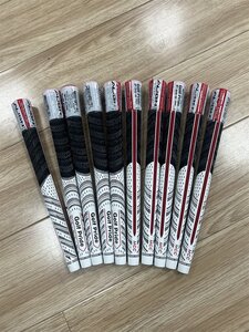 人気■ゴルフプライド 　スタンダード　MCC PLUS4 ALIGN 10本セットblack/ white