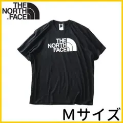 新品 ノースフェイス Tシャツ 半袖 ハーフドーム メンズ ブラック Mサイズ