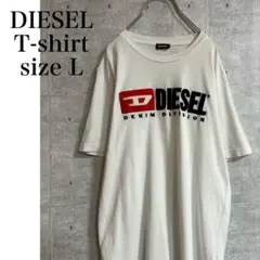 DIESEL　ディーゼル Tシャツ　半袖 ホワイト　サイズL カジュアル