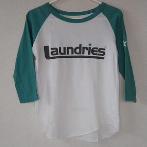 ★Laundries (ランドリー) ベースボールシャツ風ロングＴシャツ★