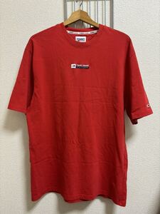 ［TOMMY JEANS］トミー　Tシャツ 半袖 赤　S 0240607-209