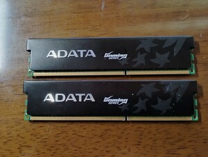 ADATA gaming series 4GB DDR3-1600 2枚