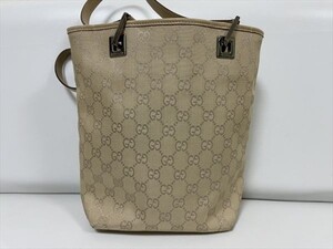 1点のみ 美品 稀少 GUCCI グッチ トートバッグ 31244 002508 GGキャンバス