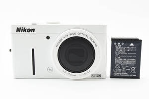 【シャッター&フラッシュOK★】Nikon ニコン Coolpix P310 ホワイト デジタルカメラ #M11158