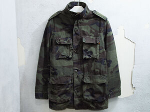 ALPHA INDUSTRIES キルティングライナー M-65 フィールド ジャケット カモ 迷彩 M CAMO アルファ インダストリーズ F