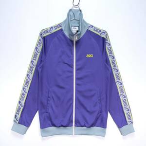 【送料無料】ASICS(アシックス)/LOGO TAPE TRACK JACKET/ロゴテープ トラックジャケット/ジャージ/2191A295/GENTRY PURPLE/M(海外サイズ)