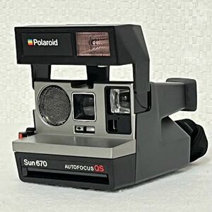 ●ポラロイド Polaroid Sun670 AUTOFOCUS QS ポラロイドカメラ インスタントカメラ カメラ 動作未確認 ジャンク品の可能性あり 33-1