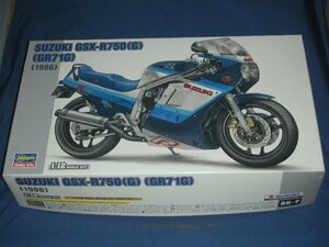 ハセガワ 1/12 バイクシリーズ スズキ GSX-R750 (G) GR71G プラモデル BK7