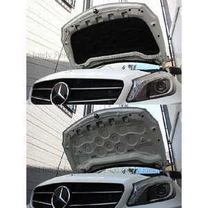 メルセデスベンツ純正部品　Mercedes-Benz　W246 Bクラス用 エンジンインシュレーター+取り付けクリップセット