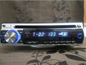 フロントAUX＞＞ KENWOOD CDデッキ　整備済/保証　E242＜＜MP3/WMA♪　売切り♪　M2185