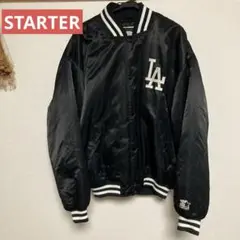 【稀少】STARTER × ドジャース LA スタジャン 黒色 MLB Lサイズ