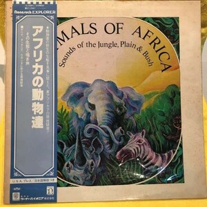 ANIMALS OF AFRICA アフリカの動物達 / SOUNDS OF THE JUNGLE, PLAIN & BUSH その整体と鳴き声