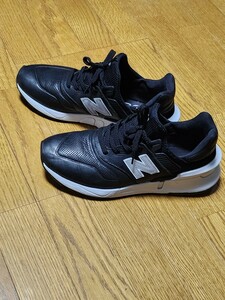 NEW BALANCE×COMME des GARCONS HOMME ニューバランス/コムデギャルソンオム 997S レザースニーカー　美品　黒　US9 27cm