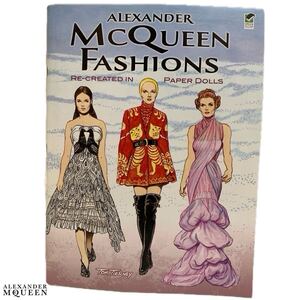 ALEXANDER MCQUEEN アレキサンダーマックイーン USA製 ALEXANDER MCQUEEN FASHIONS RE-CREATED IN PAPER DOLLS ペーパードール アーカイブ