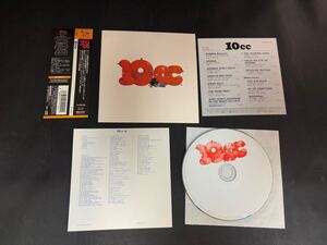 10CC　10CC　SHM-CD　紙ジャケット