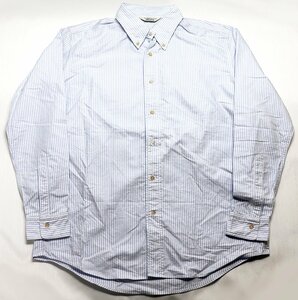 ORGUEIL (オルゲイユ) Button Down Shirt / ボタンダウンシャツ OR-5081A 美品 ブルーストライプ size 42(XL) / ステュディオダルチザン