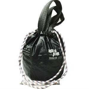 beautiful people ビューティフルピープル 20AW flexible container small size bag フレキシブルコンテナスモールサイズバッグ BLACK 巾着