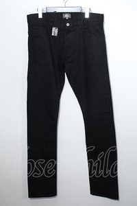 【USED】Vivienne Westwood MAN / ストレートデニムパンツ ヴィヴィアンウエストウッド ビビアン50 黒 【中古】 S-24-05-29-066-pa-AS-ZS