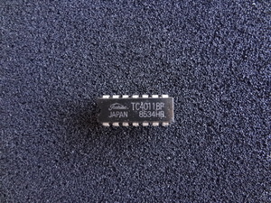 Toshiba製　TC4011BP (Quad 2-Input NAND Gate)　 1個 