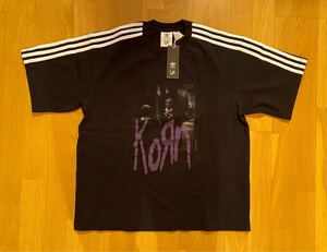 kornコーンadidasアディダスコラボ新品未使用 Tシャツ 黒