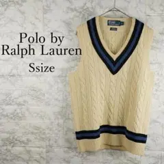 Polo by Ralph Lauren ニット S ウール シルク カシミヤ