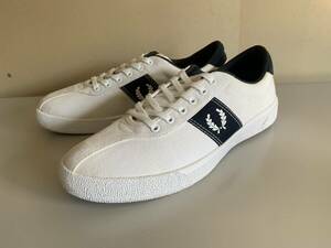 【026】[フレッドペリー] Sports Authentic Tennis Shoe 1 Canvas キャンバステニスシューズ B102-303 SNOW WHITE 28.0cm