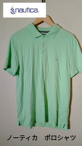 ノーティカ NAUTICA ポロシャツ POLO メンズ Lサイズ 半袖シャツ　