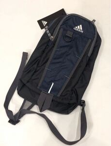 新品　アディダス　ジュニア用　ボディバッグ　キッズ　子ども用　ネイビー　adidas