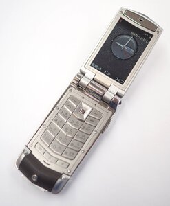 現状品 希少 VERTU ヴァーチュ CONSTELLATION F RM-389V SIMフリー 携帯電話 折りたたみ式