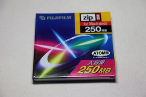 FUJIFILM 富士フイルム ZDK250 WC F1 Zipディスク 250MB Macintosh用に初期化済み 未開封★1053