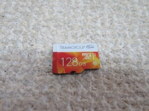 128GB★TEAM GROUP MicroSDカード XC チームグループ USED 12169①★！！