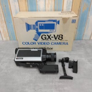 Victor ビクター カラービデオカメラ GX-V8 COLOR VIDEO CAMERA (箱経年劣化によるイタミ有・説明書欠品) ジャンク品