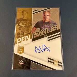 2023 PANINI DONRUSS ELITE WWE AVA AUTOGRAPH NXT RC