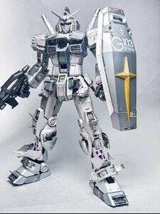 【daban model】 PG UNLEASHED RX-78-2 ガンダム シルバーカラー