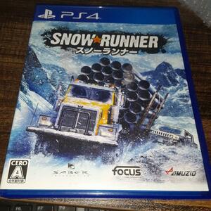 【送料4点まで230円】73【PS4】スノーランナー SNOW RUNNER【動作確認済】