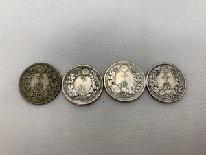 ☆1円スタート☆　旭日　10銭　大正5年　明治18年　明治40年　銀貨　4枚　◆18963