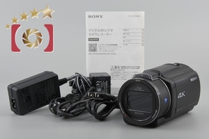 【中古】SONY ソニー HANDYCAM FDR-AX45 ブラック ビデオカメラ