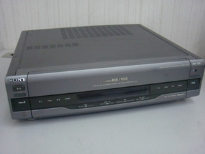 ☆SONY Hi-8/VHS Wデッキ WV-BW1！(MID-3272)「120サイズ」☆