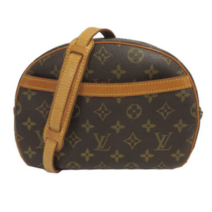 ルイヴィトン LOUIS VUITTON モノグラム ブロワ M51221 ショルダーバッグ 斜め掛け PVC レザー ブラウン 茶 レディース