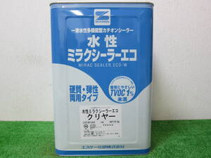 在庫数(3) 下地材 クリヤー SK化研 水性ミラクシーラーエコ 15kg