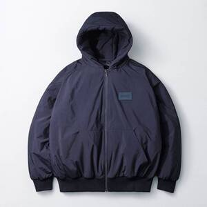 新品 正規 ENNOY ELECTRIC PUFFER JACKET NAVY [XLサイズ] /エンノイ/パファー ジャケット/ロゴ/スタイリスト私物/ネイビー/紺色