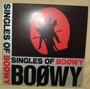 BOOWY ボウイ 氷室京介 布袋寅泰/SINGLES OF BOOWY(LD,)