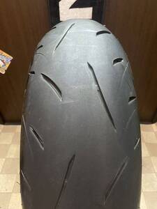 中古MCタイヤ 2021年製造 DUNLOP SPORTMAX ROADSPORT2 180/55ZR17 ダンロップ スポーツマックス 180 55 17 3821 A2713