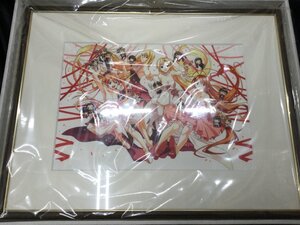 ★【１１月末までの期間限定値下げ】 魔法先生ネギま アニメ化記念 赤松健原画展 複製原画A