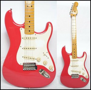 ★Squier by Fender★Classic Vibe ‘50s Stratocaster FRD ふエスタレッド ストラトキャスター 2010年製 状態良好 スクワイヤ★