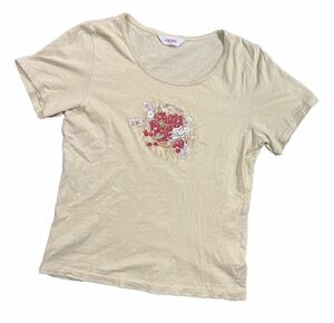 ピンクハウス　さくらんぼ　tシャツ　サイズL 日本製