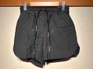 ♪送料無料★NIKE × off-white★ランニングショーツ★running shorts★コラボロゴ入りポーチ付き★ナイキ×オフホワイト★sports★黒★S♪