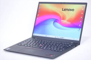 1円～ Windows11 11世代CPU 2021年製 Lenovo ThinkPad X1 Carbon Gen9 i5-1145G7 8Ｇ SSD256G 14.0WUXGA WiFi6