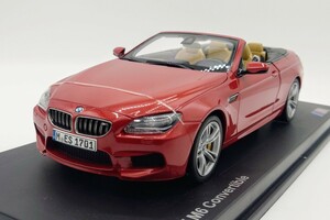 ★☆非売品 BMW特注品 BMW M6 コンバーチブル 1/18 開閉ギミック多数 レア 未使用品 外箱付★☆